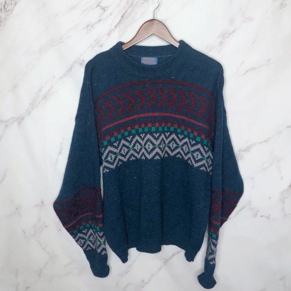Vintage Pendleton Wool Sweater - Picture 1 of 3